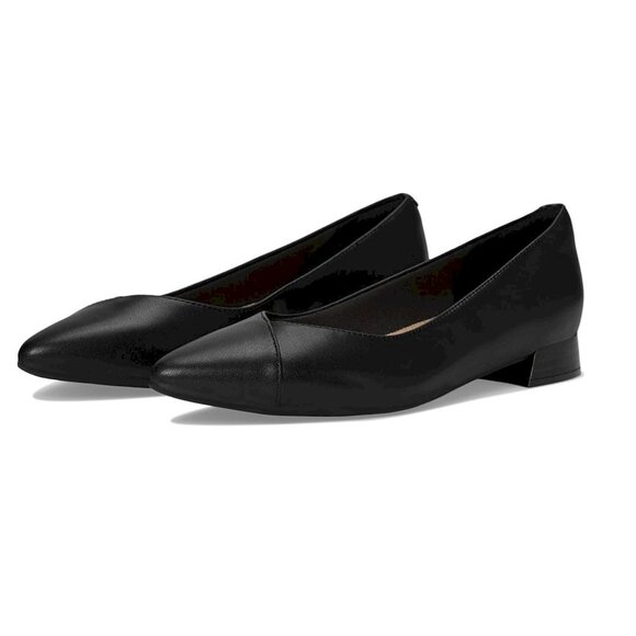 Clarks™ Natalyn Wish Black Low Heel Pumps Women's Size 10W New in Box - Picture 1 of 9